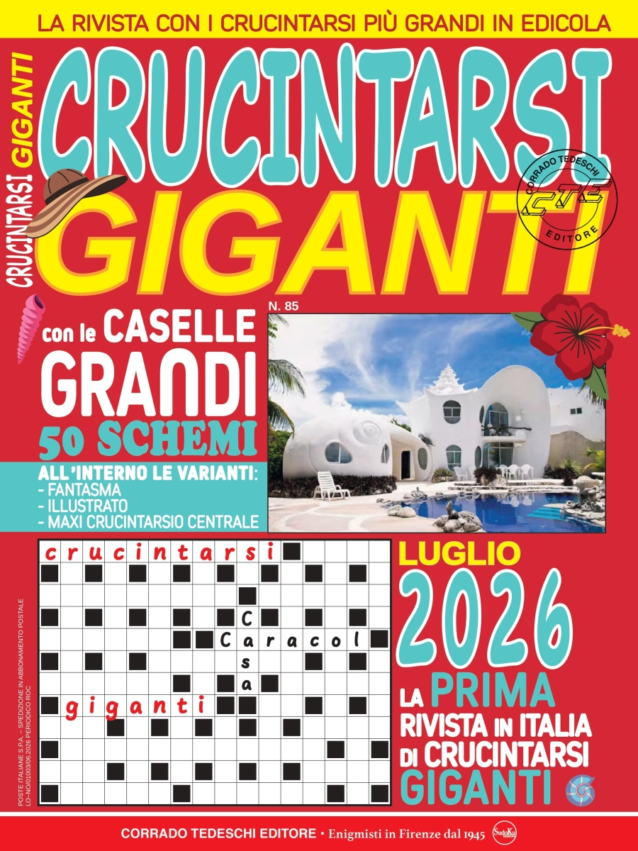 Copertina Crucintarsi Giganti n.85