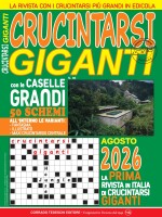Copertina rivista Crucintarsi Giganti