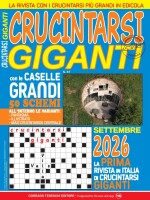 Copertina rivista Crucintarsi Giganti