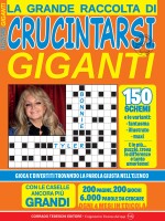 Copertina rivista Crucintarsi Giganti Raccolta