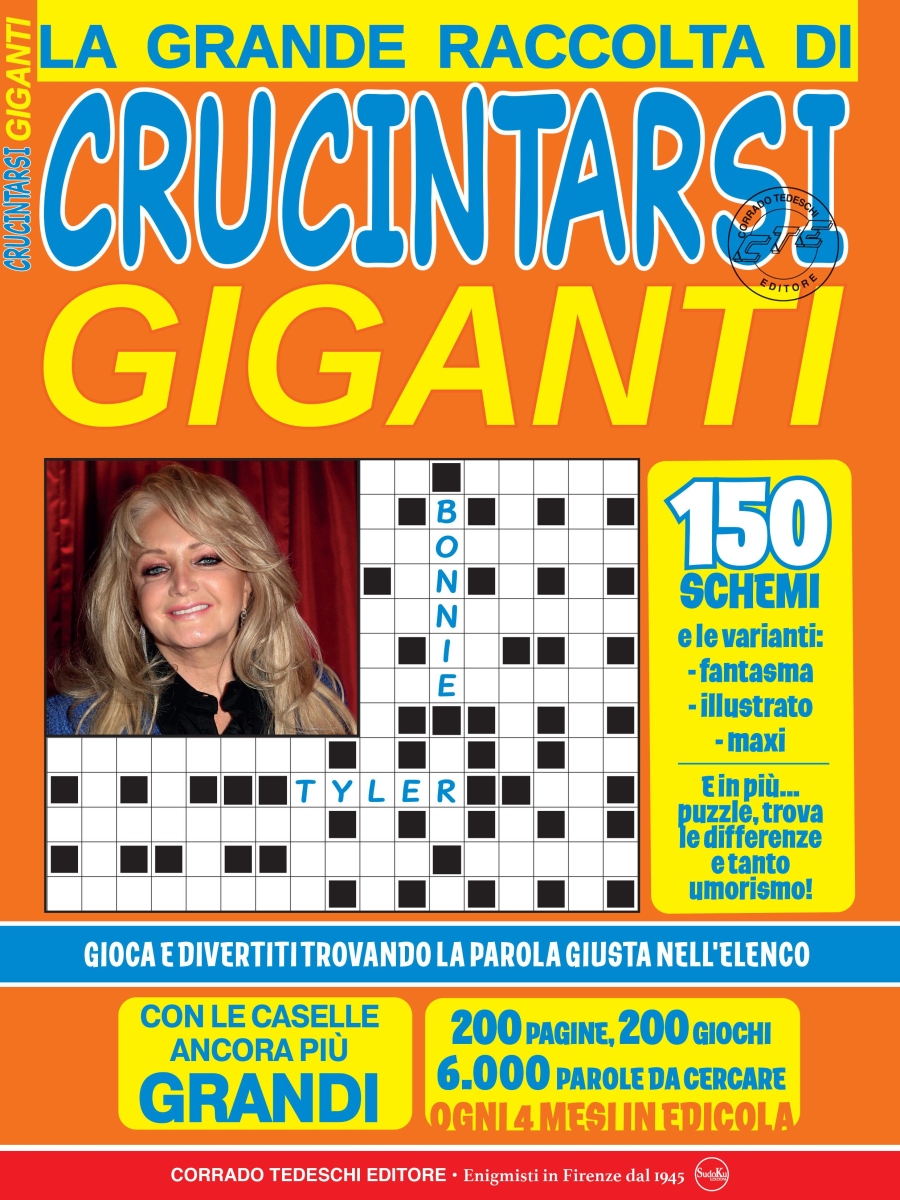 Copertina Crucintarsi Giganti Raccolta n.9