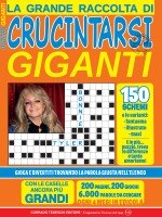 Copertina rivista Crucintarsi Giganti Raccolta