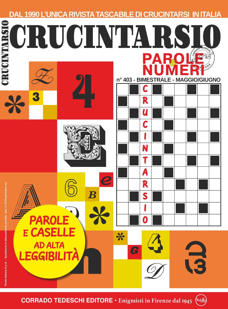 Copertina Crucintarsio n.403