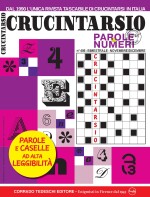 Copertina rivista Crucintarsio