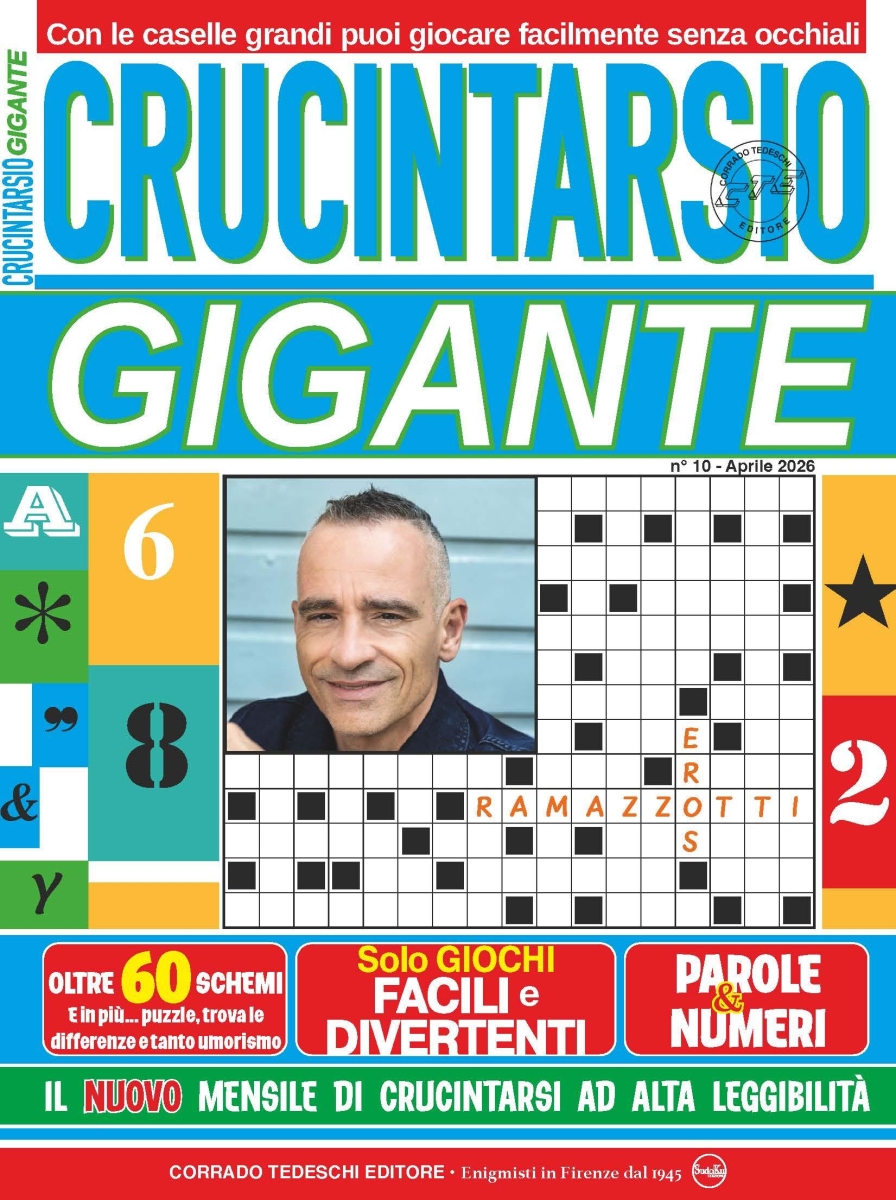 Copertina Crucintarsio Gigante n.10