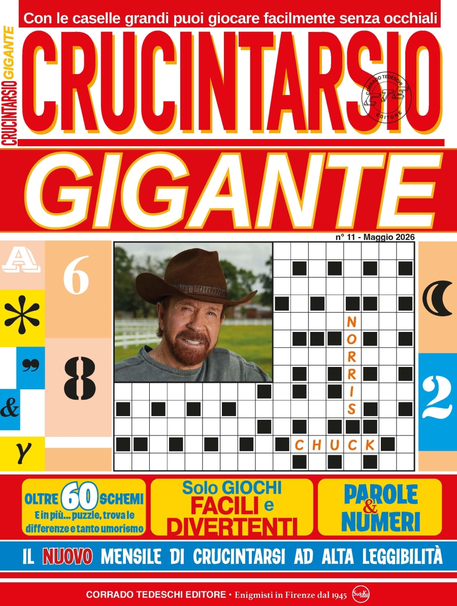 Copertina Crucintarsio Gigante n.11