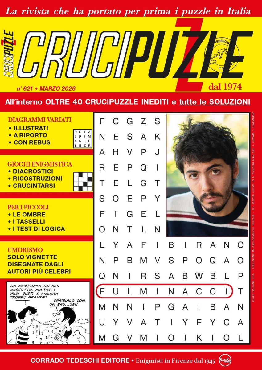 Copertina Crucipuzzle n.621