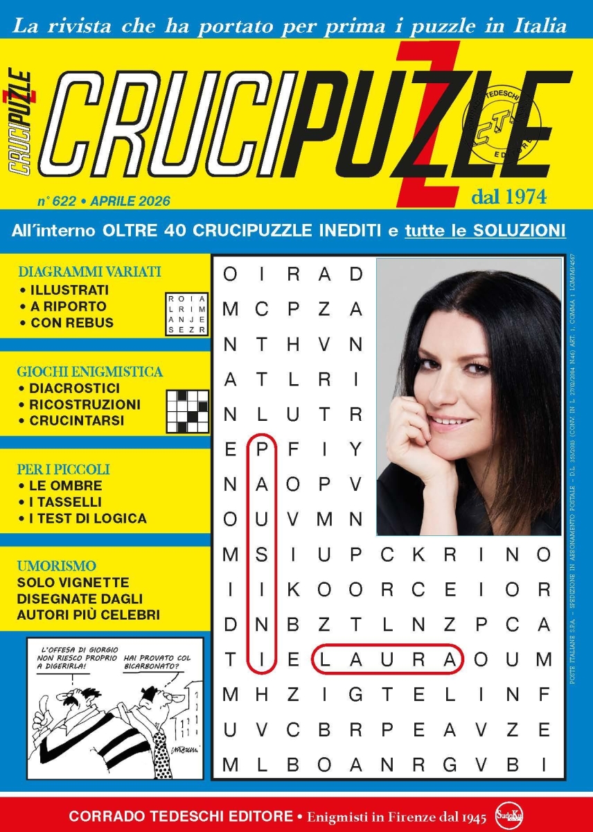 Copertina Crucipuzzle n.622