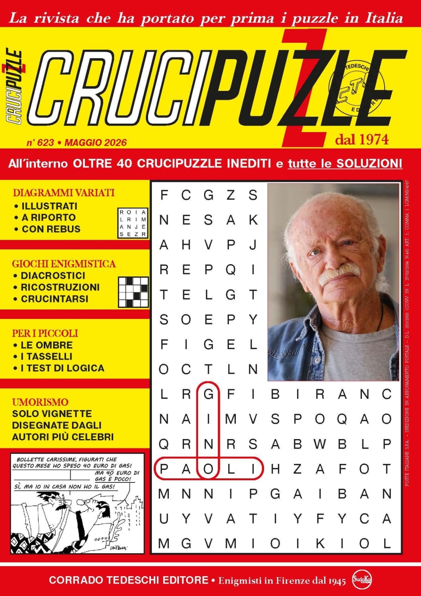 Copertina Crucipuzzle n.623