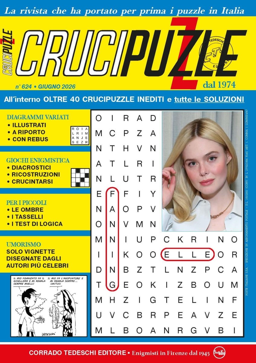 Copertina Crucipuzzle n.624