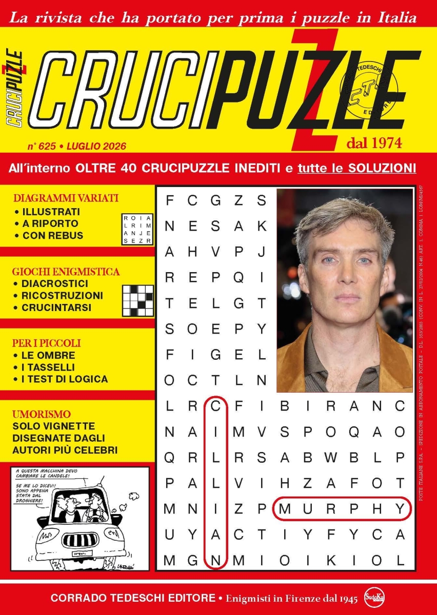 Copertina Crucipuzzle n.625