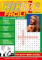 Copertina rivista Crucipuzzle Facili