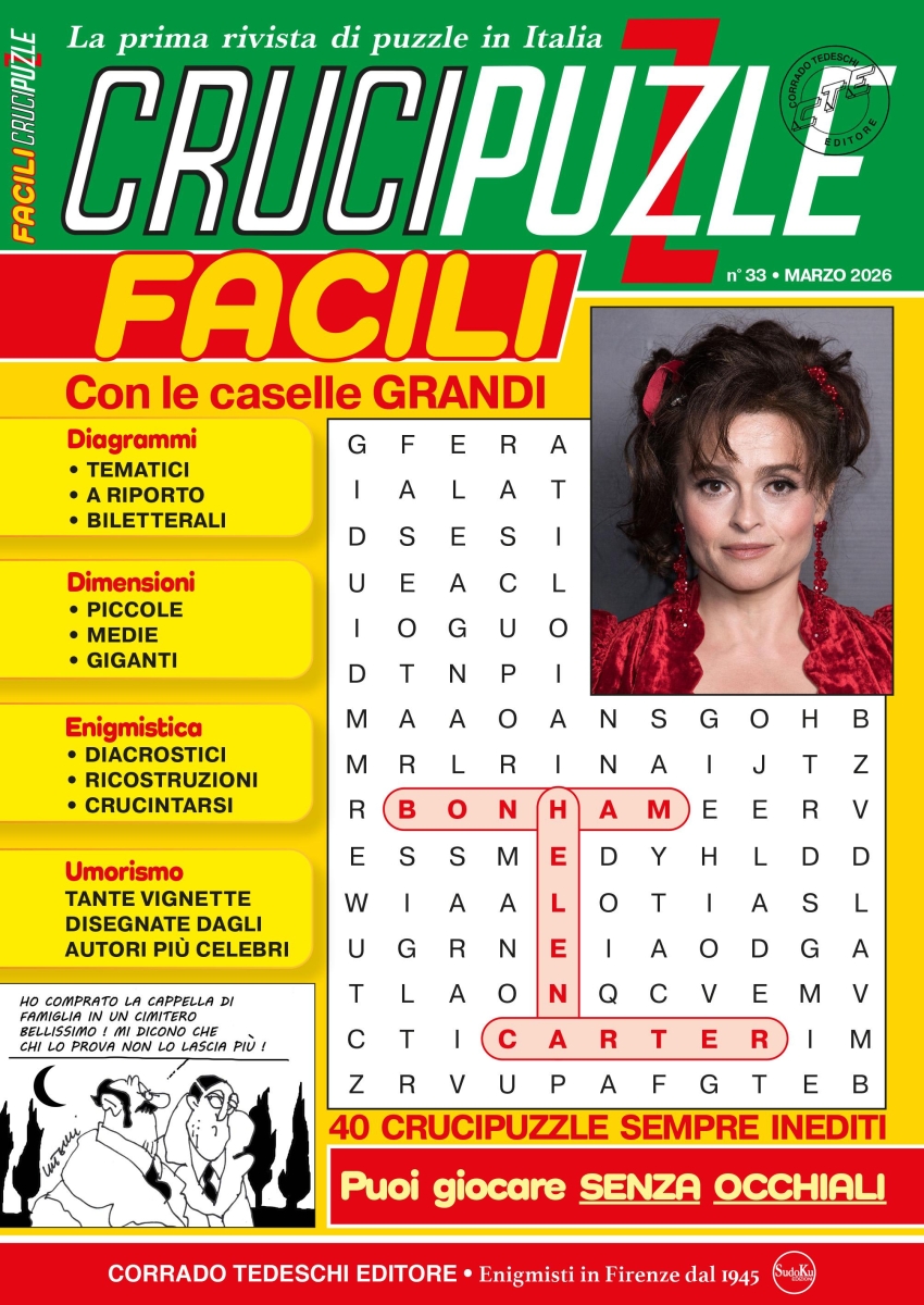 Copertina Crucipuzzle Facili n.33