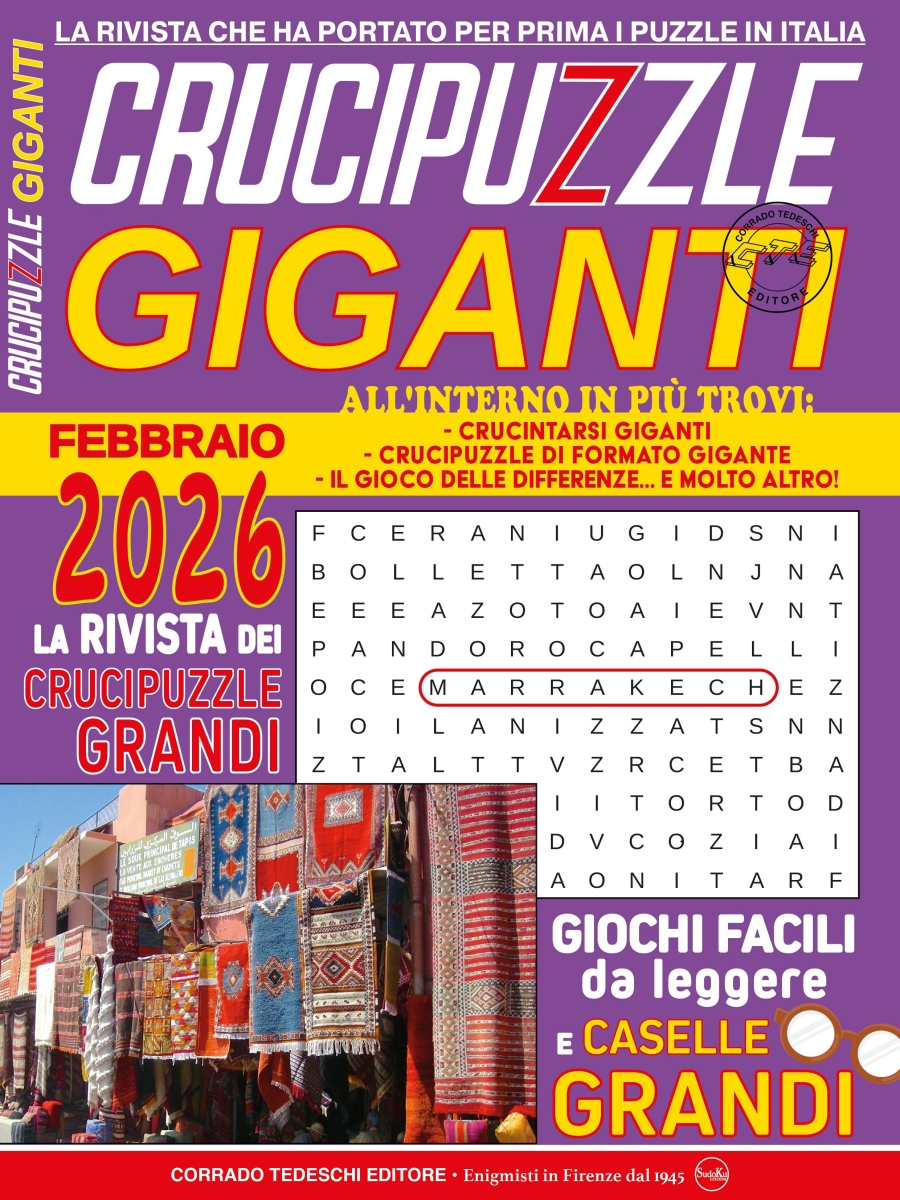 Copertina Crucipuzzle Giganti n.54