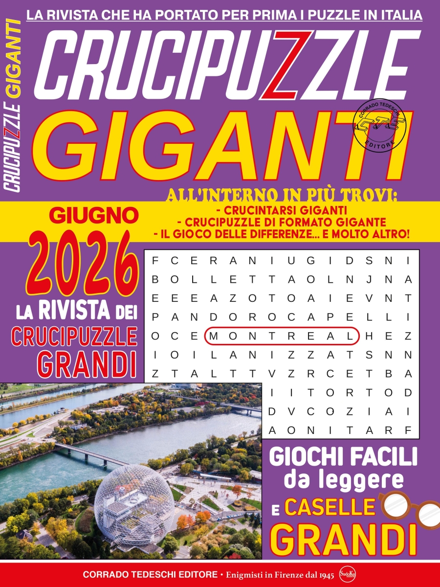 Copertina Crucipuzzle Giganti n.58
