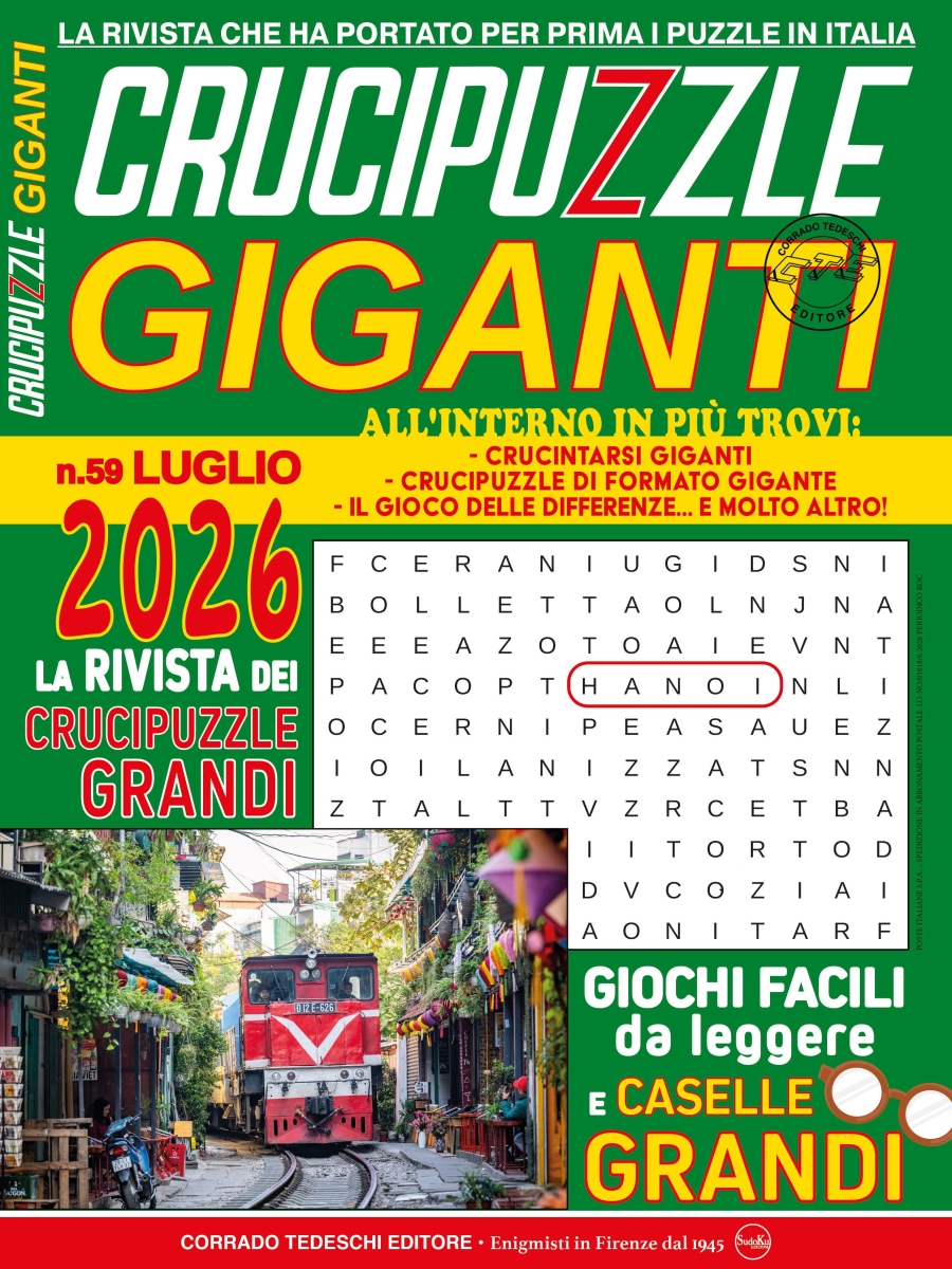 Copertina Crucipuzzle Giganti n.59