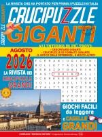 Copertina rivista Crucipuzzle Giganti