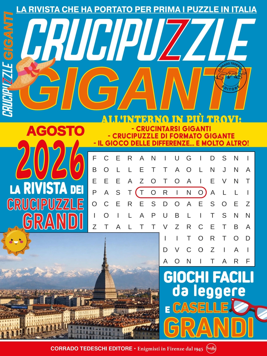 Copertina Crucipuzzle Giganti n.60