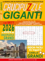Copertina rivista Crucipuzzle Giganti