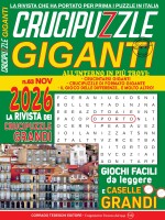 Copertina rivista Crucipuzzle Giganti