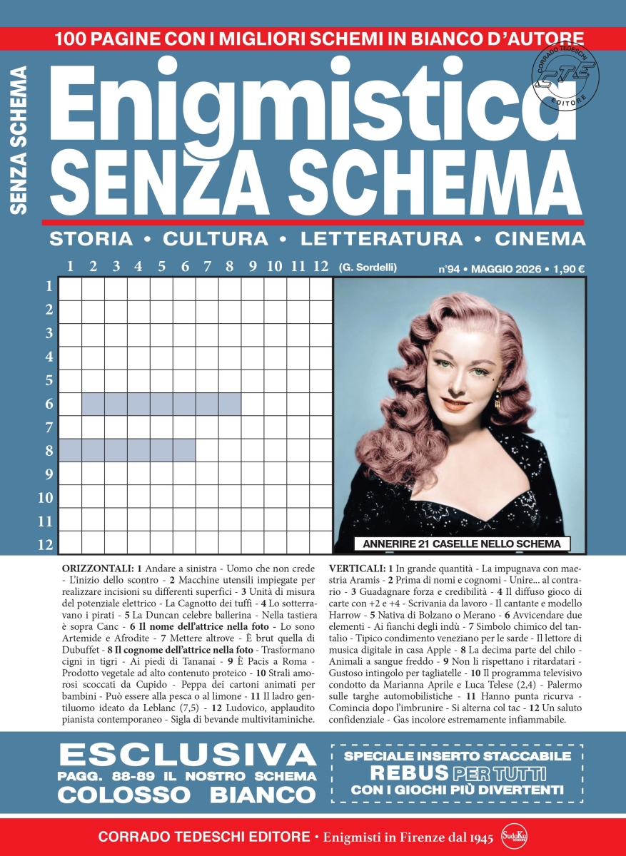 Copertina Enigmistica Senza Schema n.94