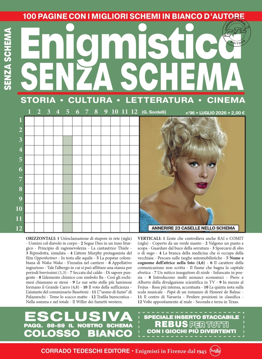 Copertina Enigmistica Senza Schema n.96