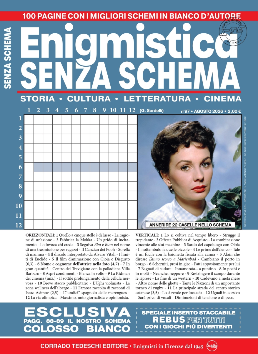Copertina Enigmistica Senza Schema n.97