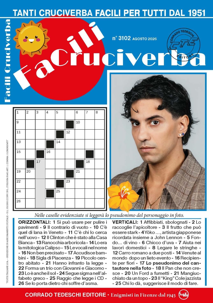 Copertina Facili Cruciverba n.3102