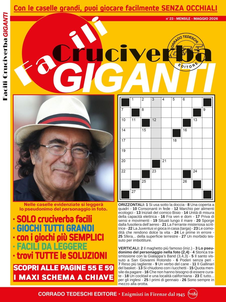 Copertina Facili Cruciverba Giganti n.23