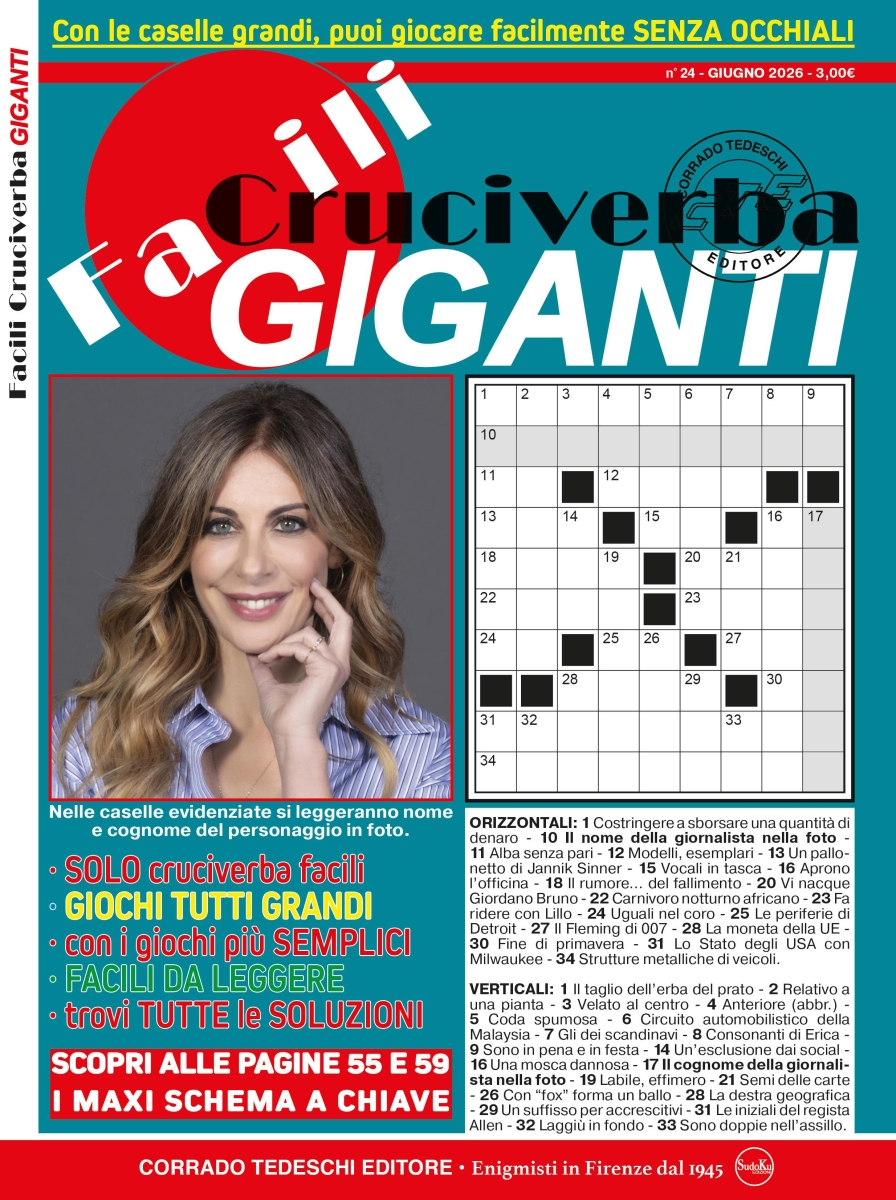 Copertina Facili Cruciverba Giganti n.24