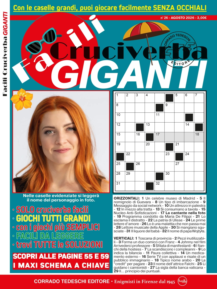 Copertina Facili Cruciverba Giganti n.26