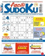 Copertina rivista Facili Sudoku