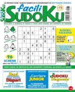 Copertina rivista Facili Sudoku