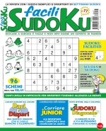 Copertina rivista Facili Sudoku