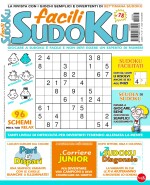 Copertina rivista Facili Sudoku