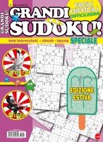 Copertina rivista Grandi Sudoku Speciale Estate