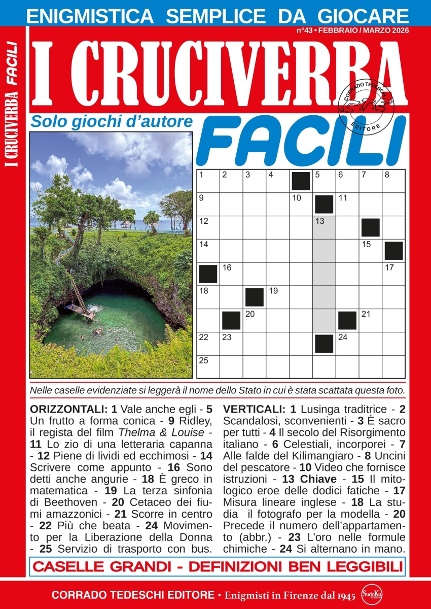 Copertina I Cruciverba Facili n.43