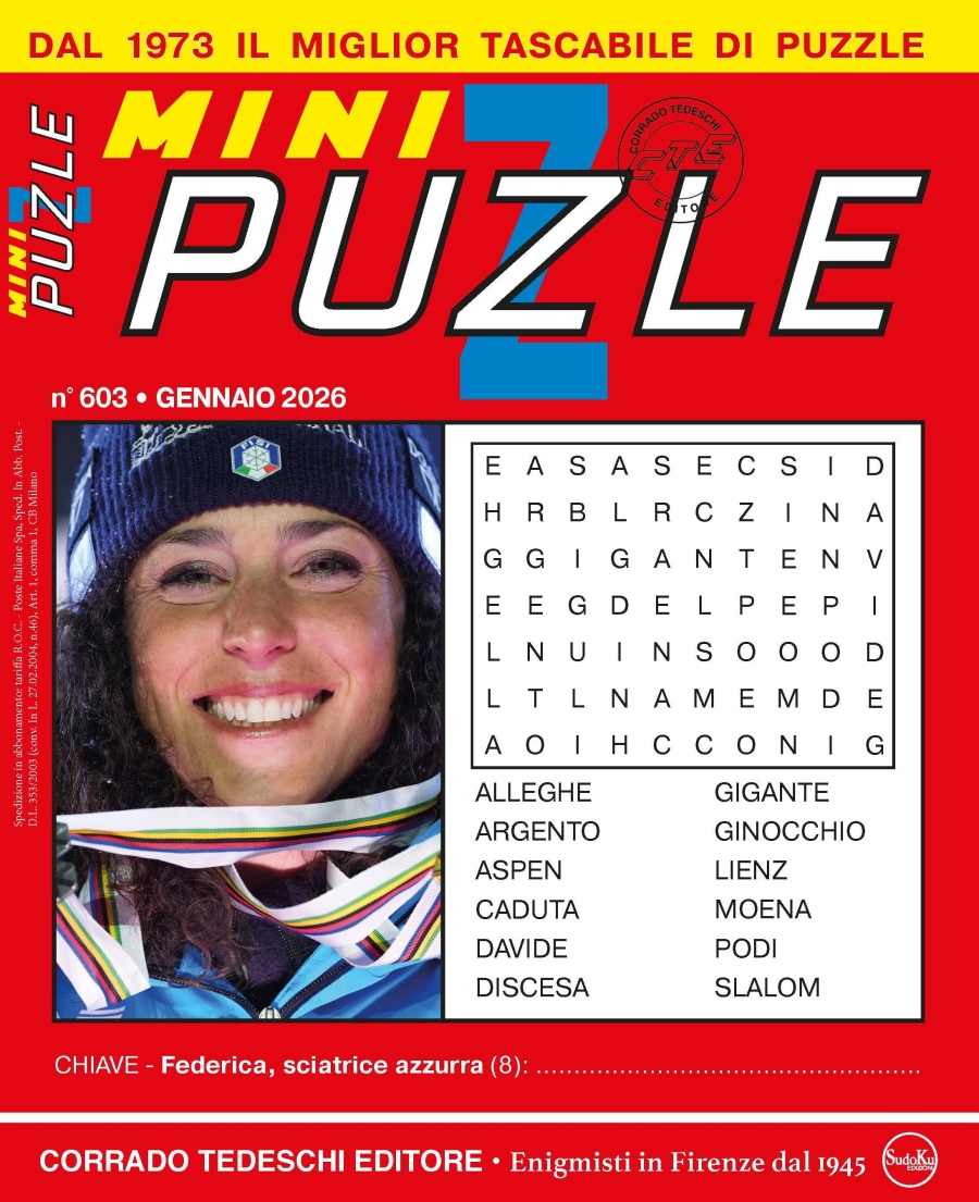 Copertina Minipuzzle n.603