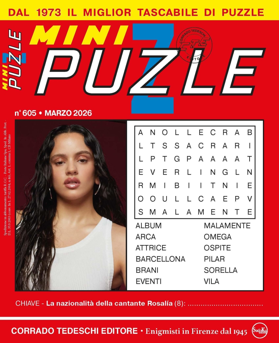 Copertina Minipuzzle n.605