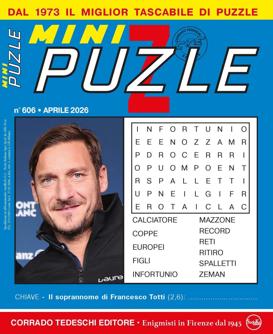 Copertina Minipuzzle n.606