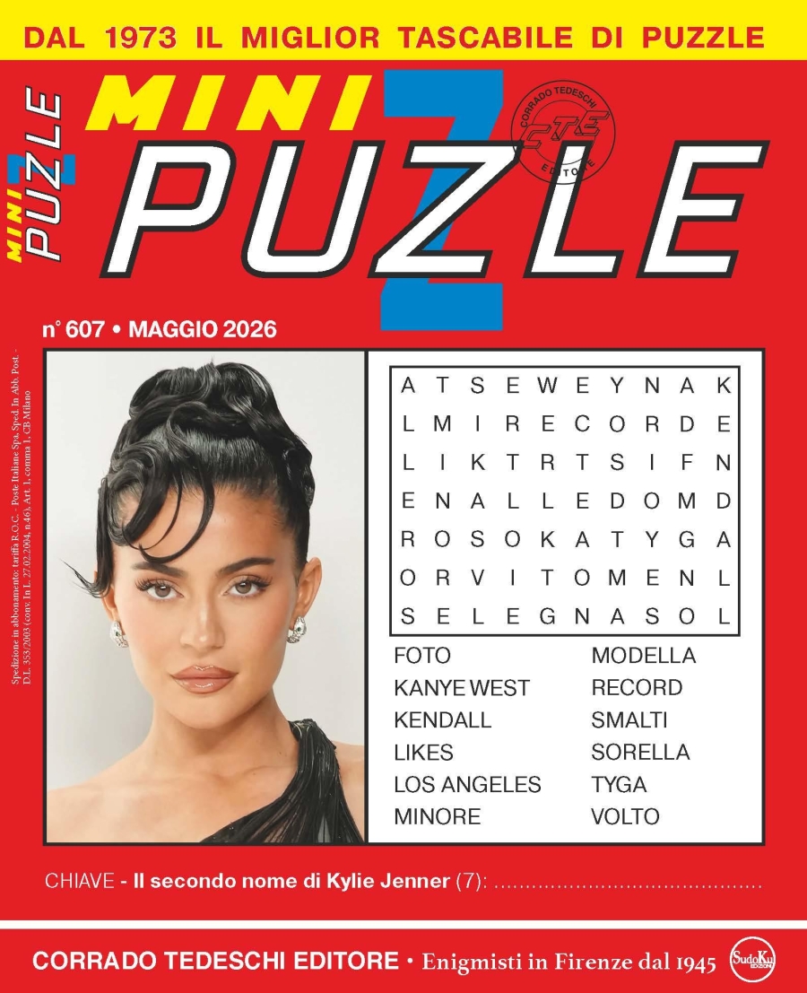 Copertina Minipuzzle n.607