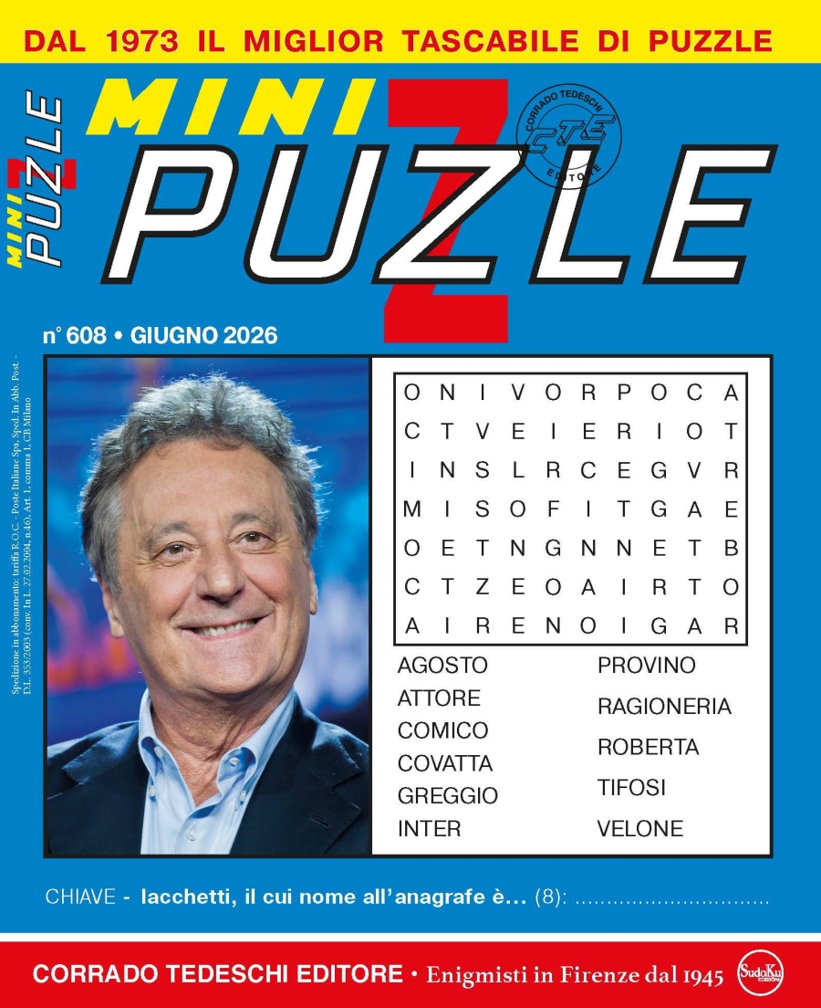 Copertina Minipuzzle n.608