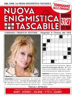 Copertina rivista Nuova Enigmistica Tedeschi