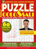 Copertina rivista Puzzle Colossali