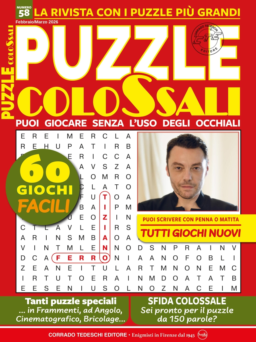 Copertina Puzzle Colossali n.58