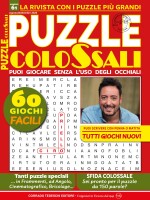Copertina rivista Puzzle Colossali
