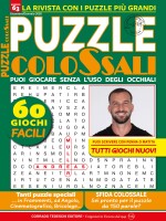 Copertina rivista Puzzle Colossali