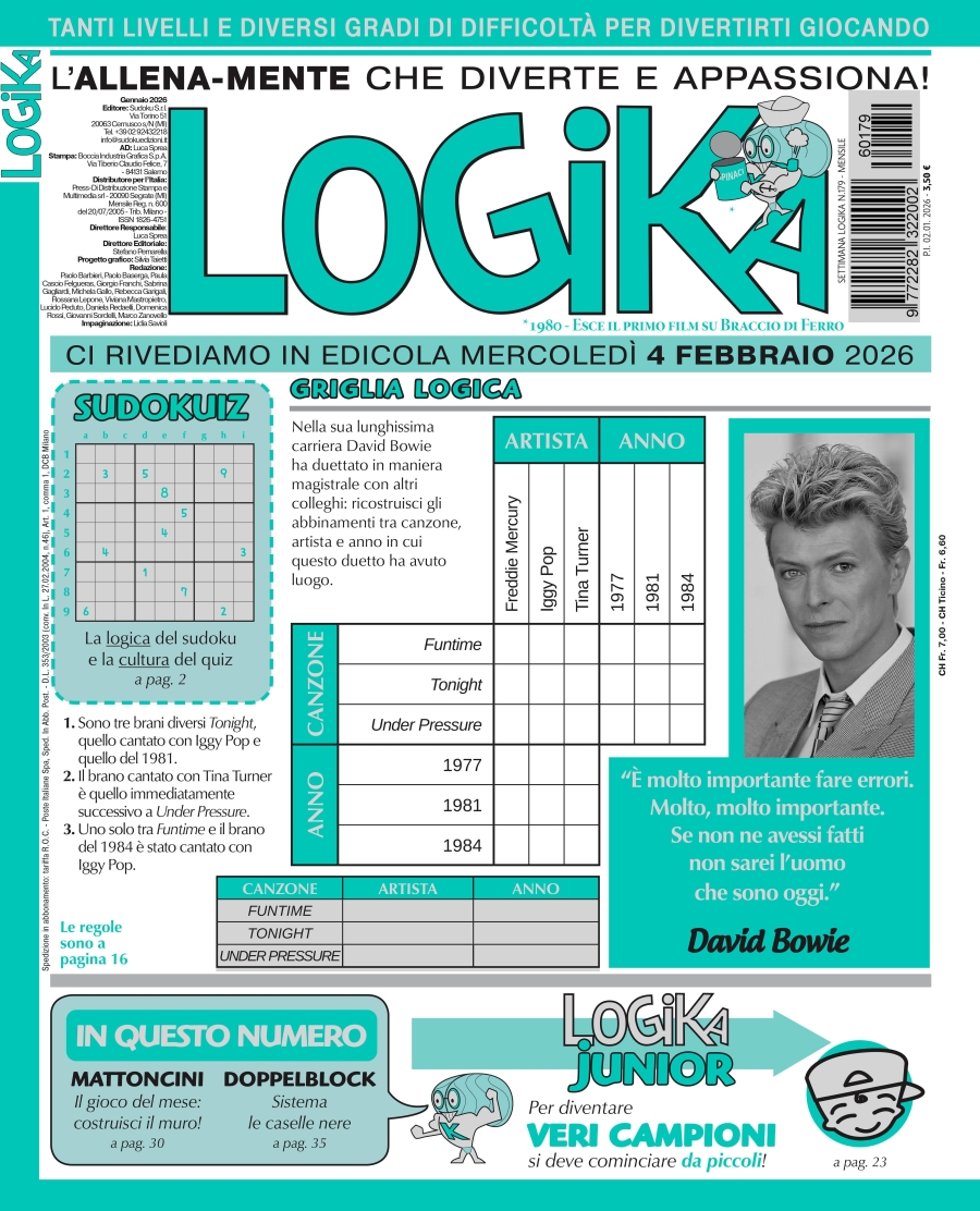 Copertina Settimana Logika n.179
