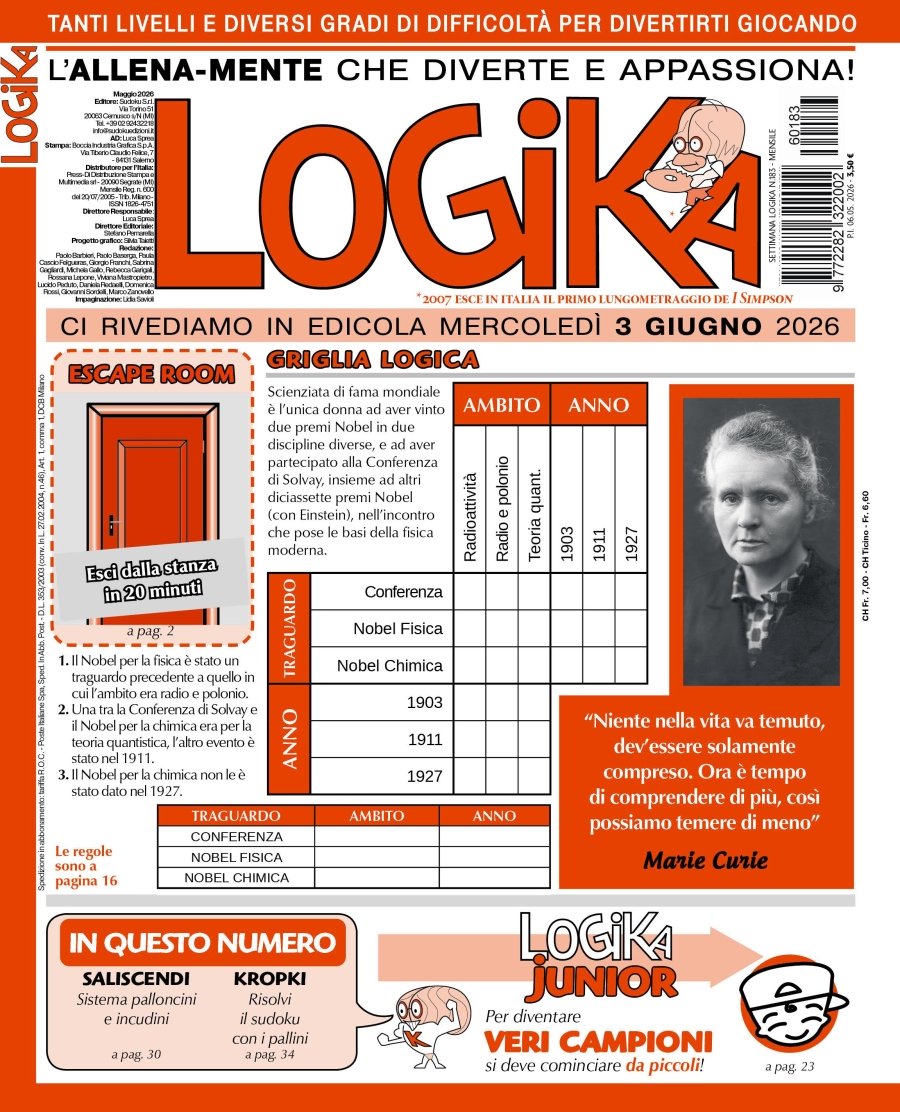 Copertina Settimana Logika n.183