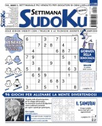 Copertina rivista Settimana Sudoku